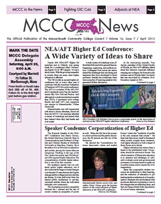 April 2015 Newsletter