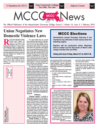 Feb. 2015 Newsletter