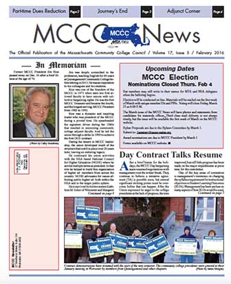 Feb. 2016 Newsletter