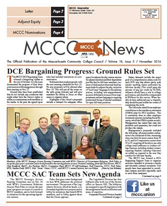 Nov. 2016 Newsletter