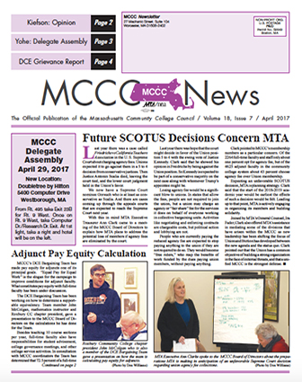 April 2017 Newsletter