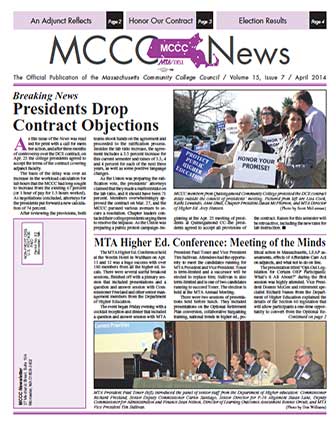 April 2014 Newsletter