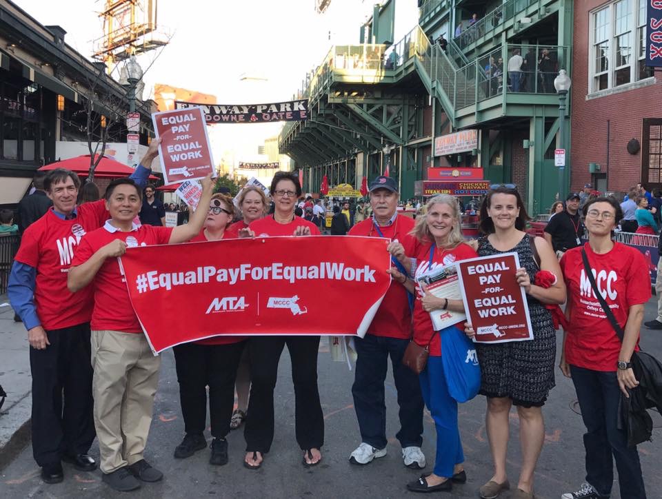 Community College Appreciation Day at Fenway