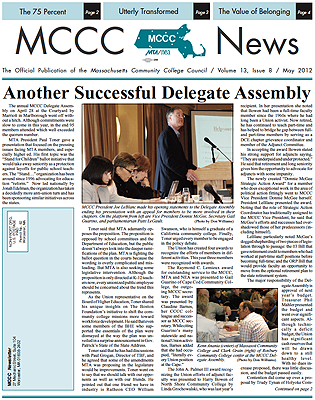 May 2012 Newsletter
