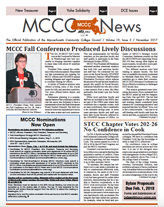 Nov. 2017 Newsletter