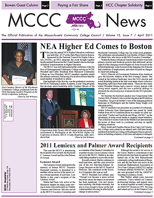 April 2011 Newsletter