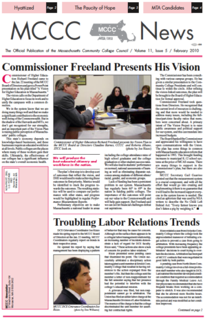 Feb. 2010 Newsletter