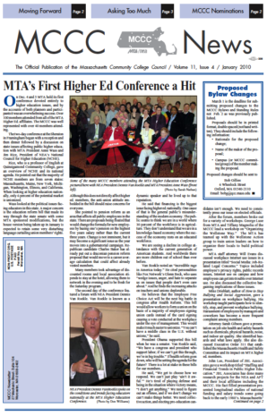 Jan. 2010 Newsletter