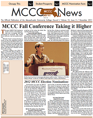 Nov. 2011 Newsletter