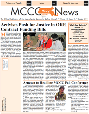 Oct. 2011 Newsletter