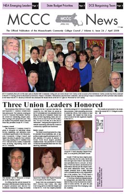 April 2008 Newsletter