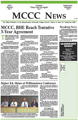 Sept 2006 Newsletter