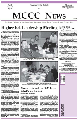 April, 2004 Newsletter