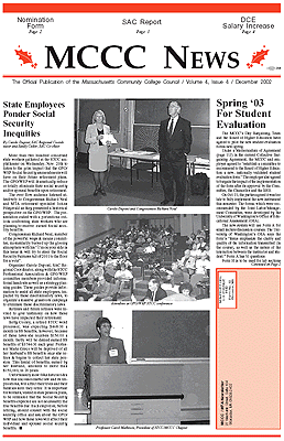 Dec. 2002 Newsletter