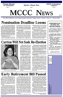 Feb. 2002 Newsletter