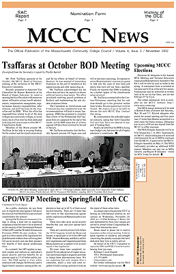 Nov. 2002 Newsletter