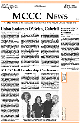 Oct. 2002 Newsletter
