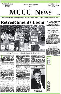 Sept. 2003 Newsletter