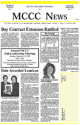 Summer 2002 Newsletter