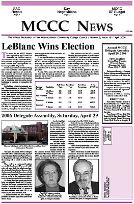 April 2006 Newsletter