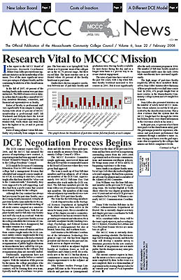 Feb. 2008 Newsletter