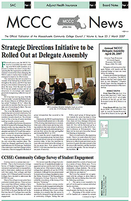 Mar. 2007 Newsletter