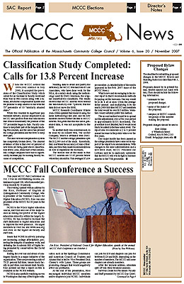 Nov. 2007 Newsletter