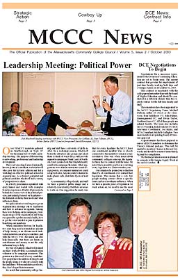 Oct. 2003 Newsletter