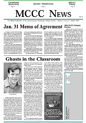 March 2001 Newsletter