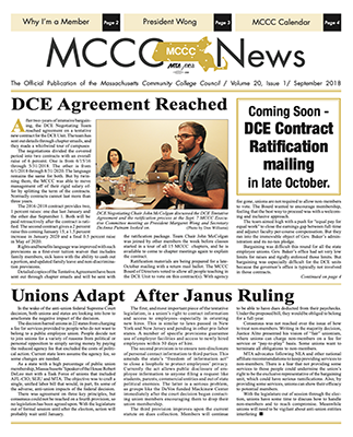 Newsletter Sept. 2018